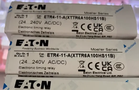 

New Original Eaton Time Relay ETR4-11-A ETR4-51-A ETR4-69-A ETR4-70-A EMT6