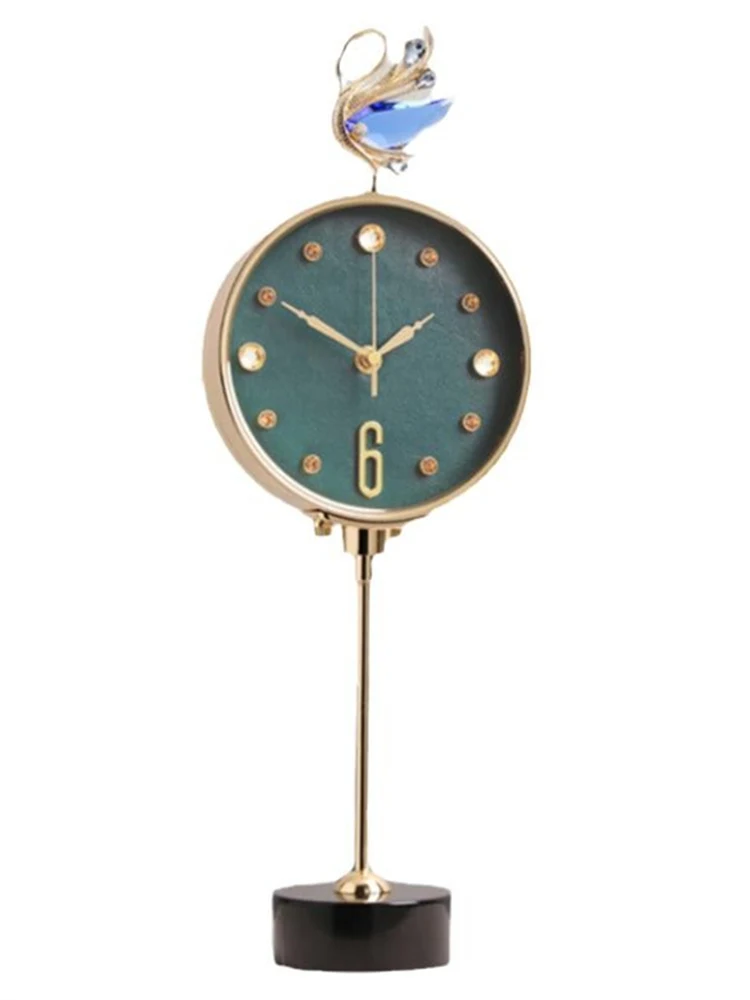 Clock High-End Affordable Luxury Clock Living Room Display Clock Wine Cabinet Table Table
Clock High-End Affordable Luxury Clock Living Room Display Clock Wine Cabinet Table Table