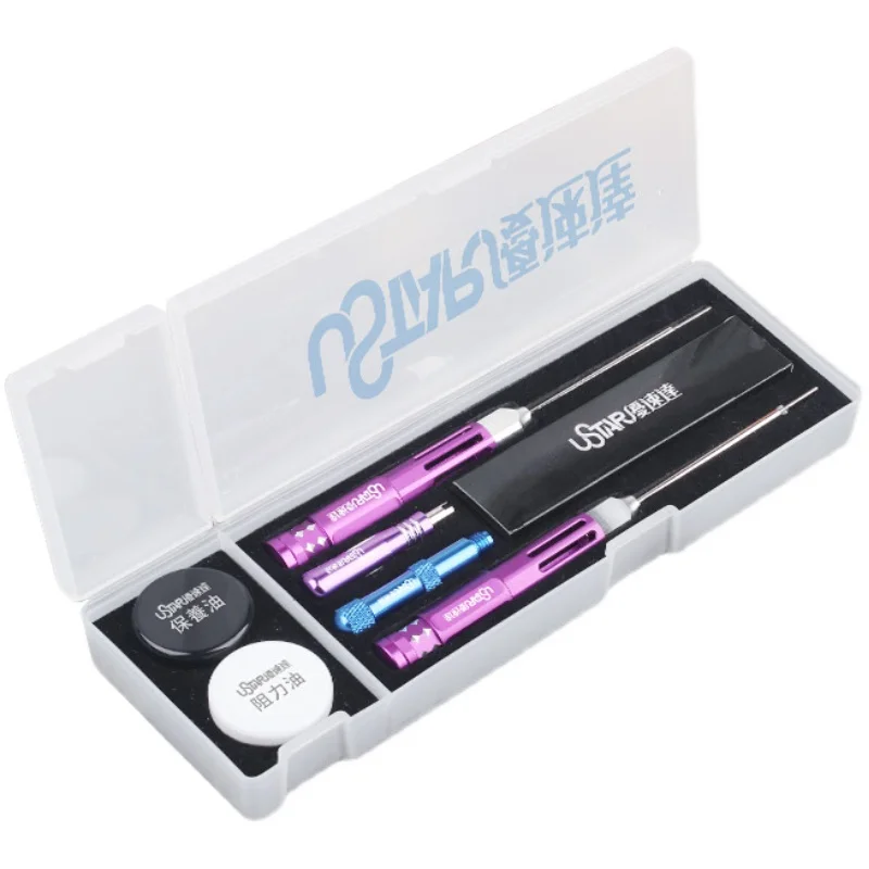 Ustar UA90094 Airbrush Spray Pen Cleaning And Maintenance Tool Kit Scale Tank Model Kit Anime SciFi DIY Doll Coloring Paint Tool
Ustar UA90094 Airbrush Spray Pen Cleaning And Maintenance Tool Kit Scale Tank Model Kit Anime SciFi DIY Doll Coloring Paint Tool