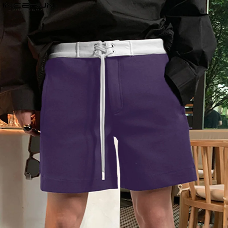 Шорты INCERUN 2024 в Корейском стиле, летние мужские модные индивидуальные цветные контрастные шорты, Повседневная Уличная одежда, подходящие ко всему шорты
Шорты INCERUN 2024 в Корейском стиле, летние мужские модные индивидуальные цветные контрастные шорты, Повседневная Уличная одежда, подходящие ко всему шорты