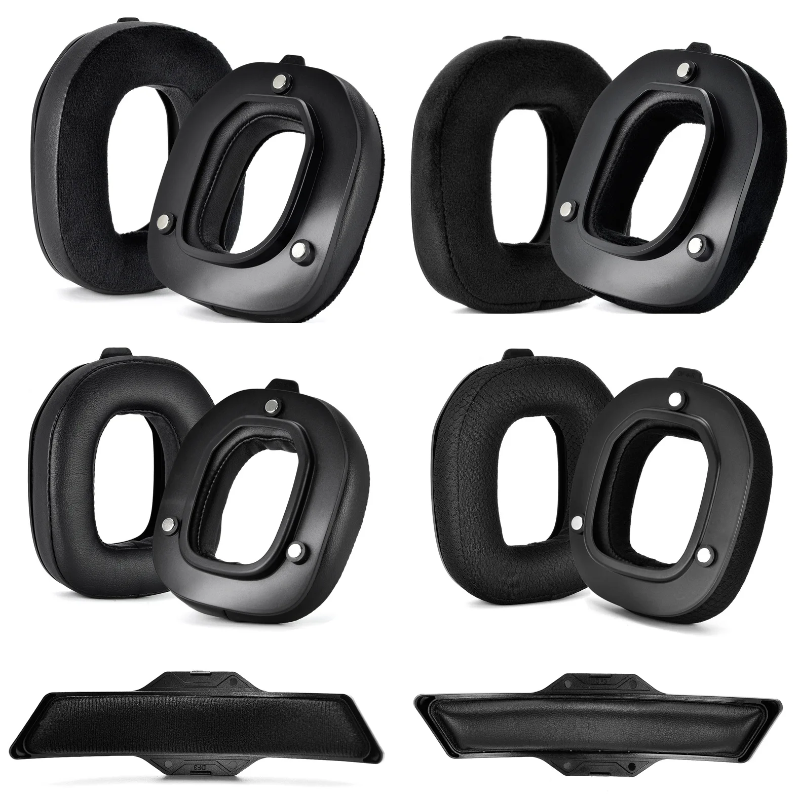 Replacement Earpads Ear Cushions Upgrade High-Density Noise Cancelling Foam Top Headband For Logitech Astro A50 Gen 3 Headset
Replacement Earpads Ear Cushions Upgrade High-Density Noise Cancelling Foam Top Headband For Logitech Astro A50 Gen 3 Headset