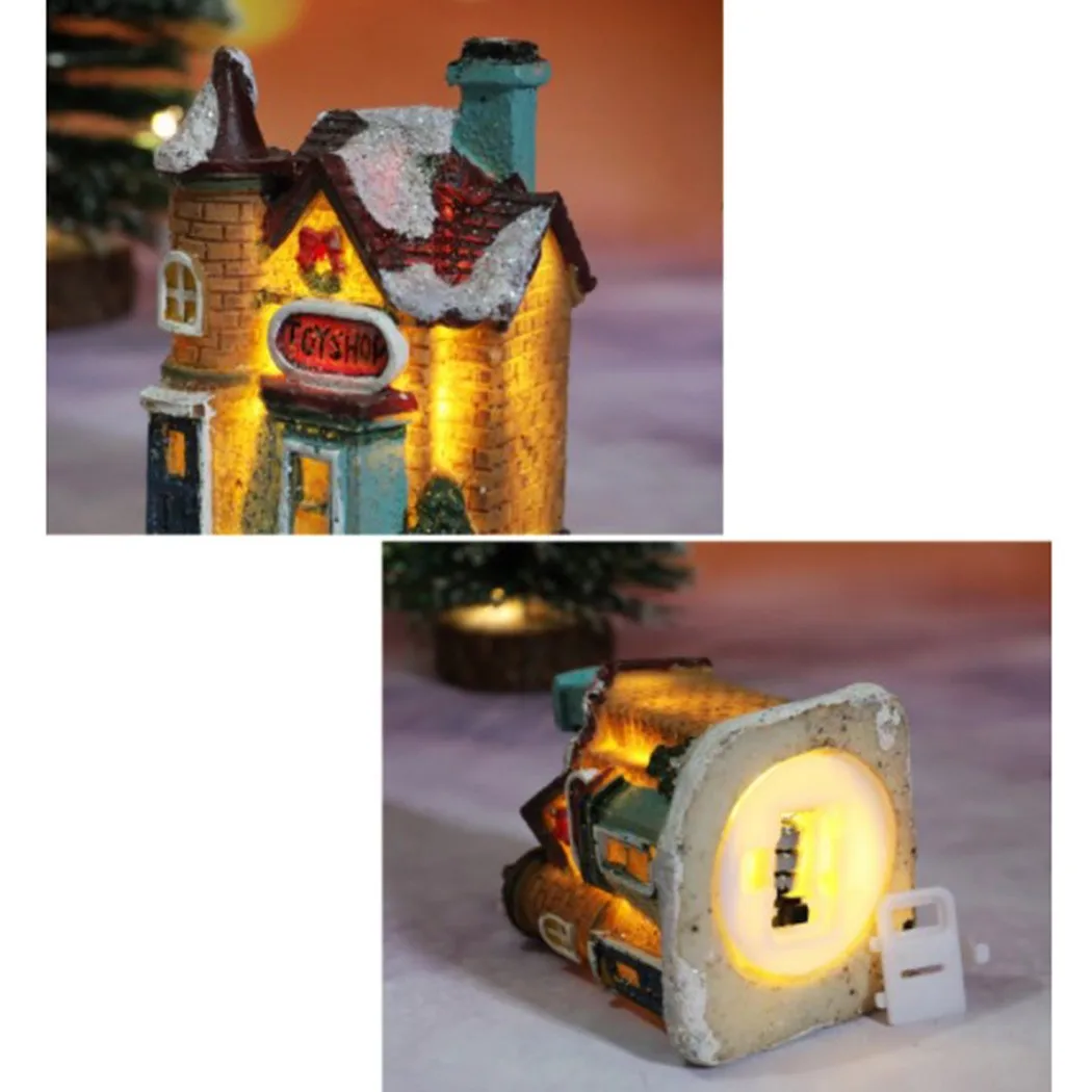Durable High Quality Christmas Ornament New Year Party Resin Scene Small Up Village 1PC 50-90g Brightness Decor
Durable High Quality Christmas Ornament New Year Party Resin Scene Small Up Village 1PC 50-90g Brightness Decor