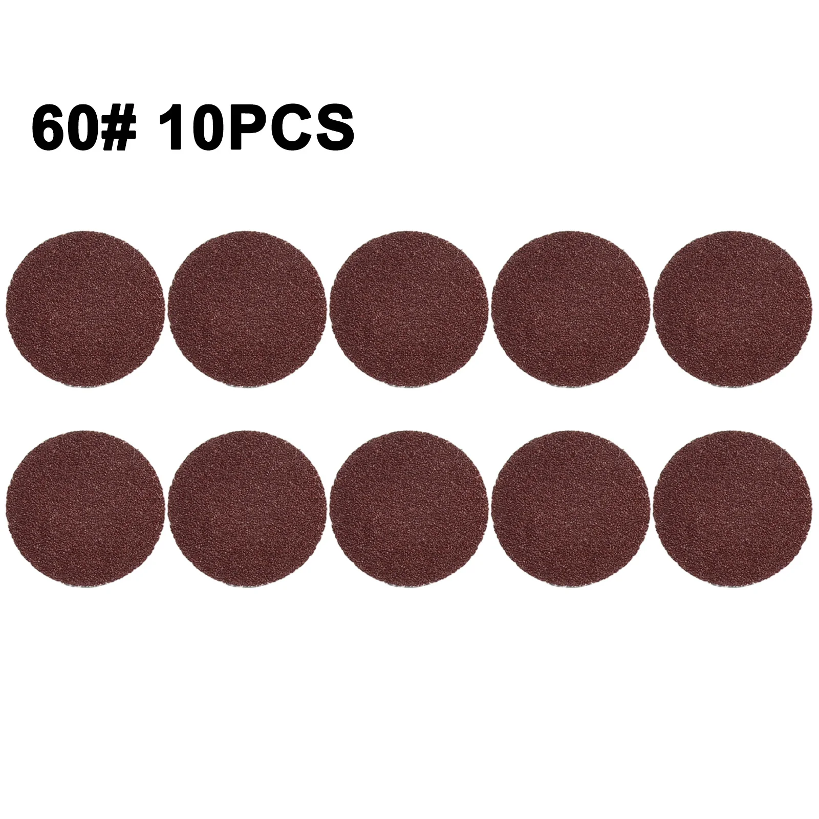 

10pcs 2inch 60/80/120# Sanding Discs Electric Drill Grinder Rotary Tools For Polishing Pad Sander Paper Disk Grit Power Tool