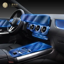 For Mercedes Benz GLA H247 2020-2023 Car Interior Piano board protection film TPU transparent self-adhesive Paint film Anti PPF