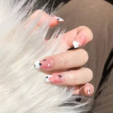 Spice Girl Sweetheart Cow W015 Ballet Nail Removable Nail Nail Enhancement Patch Fake Nail Patch Finished Nail Enhancement Patch
Spice Girl Sweetheart Cow W015 Ballet Nail Removable Nail Nail Enhancement Patch Fake Nail Patch Finished Nail Enhancement Patch