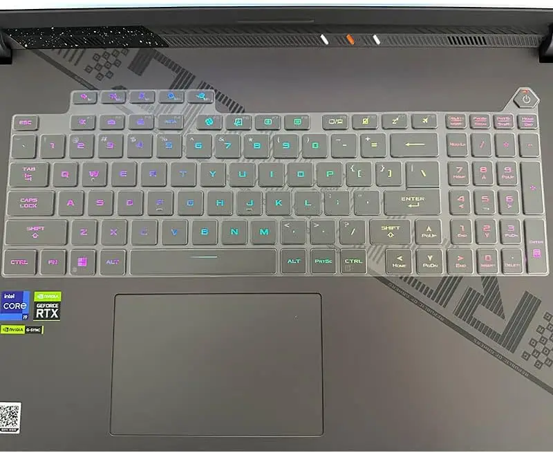 For Asus ROG Strix SCAR 18 G834 G834JY G834JZ G834J / Asus ROG Strix G18 G814 G814JI G814JZ 18 inch Laptop Keyboard Cover Skin
For Asus ROG Strix SCAR 18 G834 G834JY G834JZ G834J / Asus ROG Strix G18 G814 G814JI G814JZ 18 inch Laptop Keyboard Cover Skin