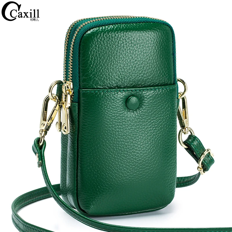 Genuine Leather Soft Small Shoulder Crossbody Bag Women Adjustable Strap Zipper Mobile Phone Bag Casual Versatile Messenger Bag
Genuine Leather Soft Small Shoulder Crossbody Bag Women Adjustable Strap Zipper Mobile Phone Bag Casual Versatile Messenger Bag