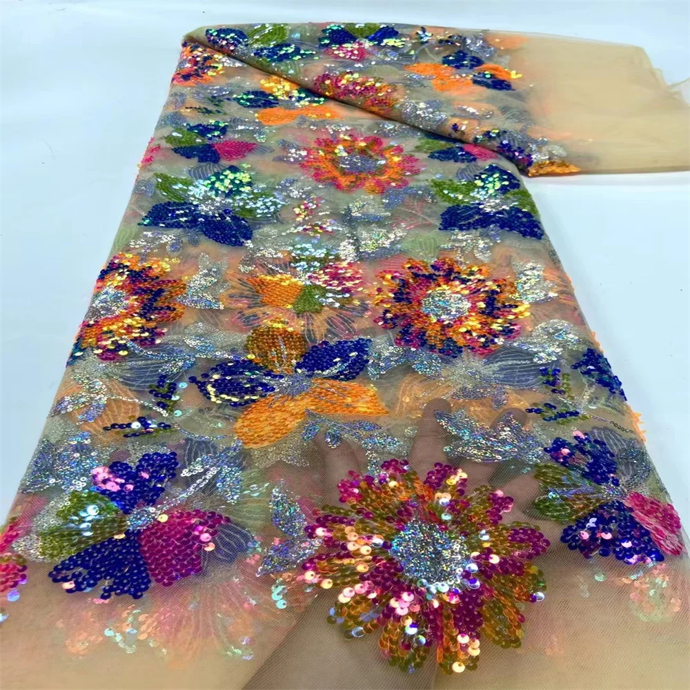 5 Yards African Tulle Laces Fabric High Quality Nigerian Tulle Laces Fabric Sequins For Sewing Wedding Party Dress Women JY1304
5 Yards African Tulle Laces Fabric High Quality Nigerian Tulle Laces Fabric Sequins For Sewing Wedding Party Dress Women JY1304