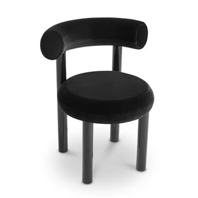 Nordic creative soft bag home dining chair coffee shop casual velvet back chair
Nordic creative soft bag home dining chair coffee shop casual velvet back chair