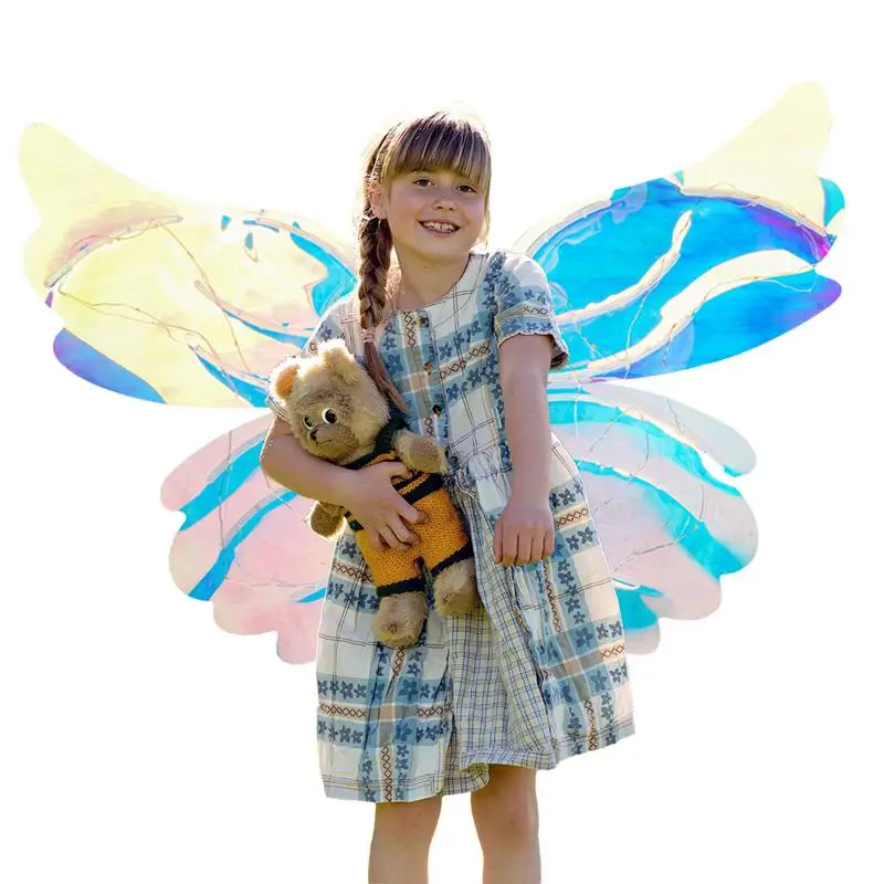 Fairy Butterfly Wings For Girls With Lights Sparkling Glowing Shiny Dress Up Moving Fairy Wings birthday gift for Kids Girls
Fairy Butterfly Wings For Girls With Lights Sparkling Glowing Shiny Dress Up Moving Fairy Wings birthday gift for Kids Girls