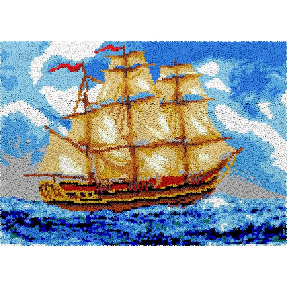 Carpet embroidery set with Pre-Printed Pattern Plastic canvas Latch hook rug kits Crafts for adults Tapestry Hobby stuff
Carpet embroidery set with Pre-Printed Pattern Plastic canvas Latch hook rug kits Crafts for adults Tapestry Hobby stuff
