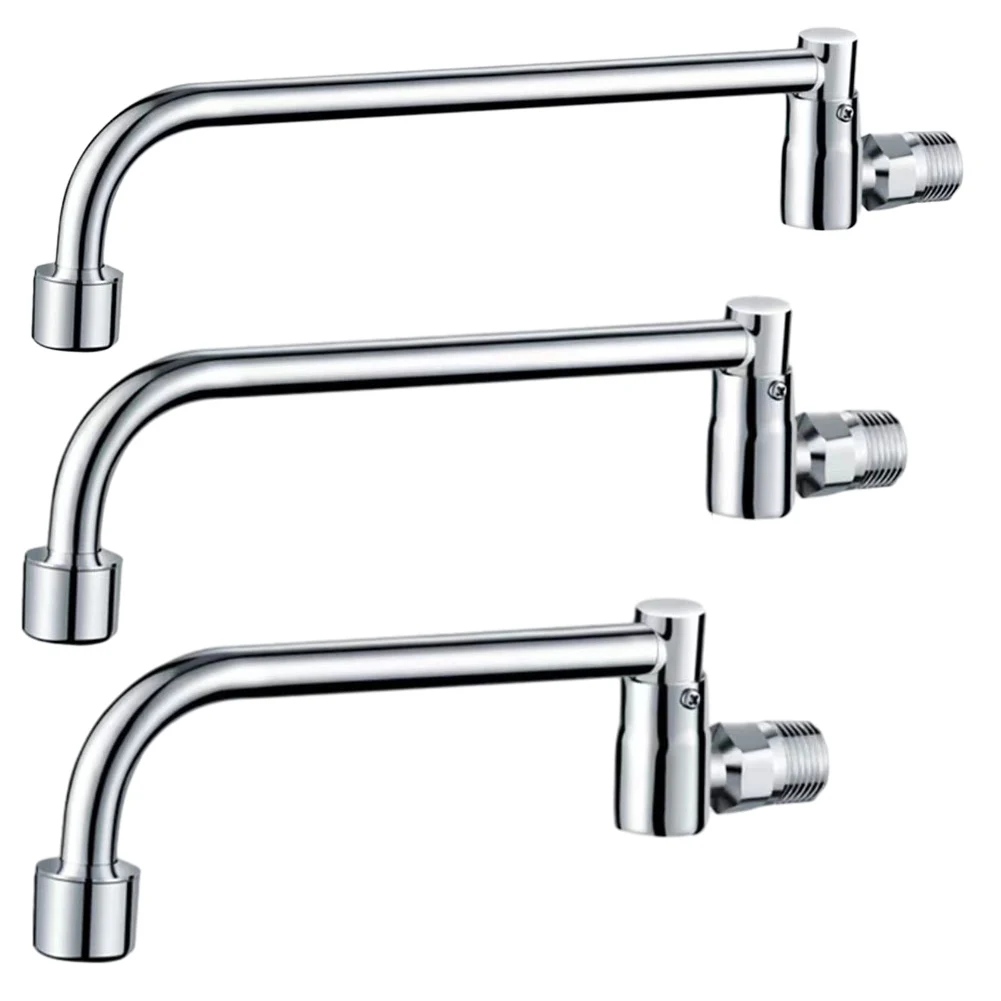 Outlet Fittings Faucet Convient Copper Durabe Electroplating Practical Swinging Spout For Water Discharge Units
Outlet Fittings Faucet Convient Copper Durabe Electroplating Practical Swinging Spout For Water Discharge Units
