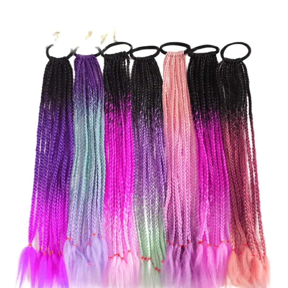 Hair Color Gradient Dirty Braided Ponytail Women Elastic Hair Band Rubber Band Hair Accessories Wig Headband 60cm Hair Color Gr
Hair Color Gradient Dirty Braided Ponytail Women Elastic Hair Band Rubber Band Hair Accessories Wig Headband 60cm Hair Color Gr