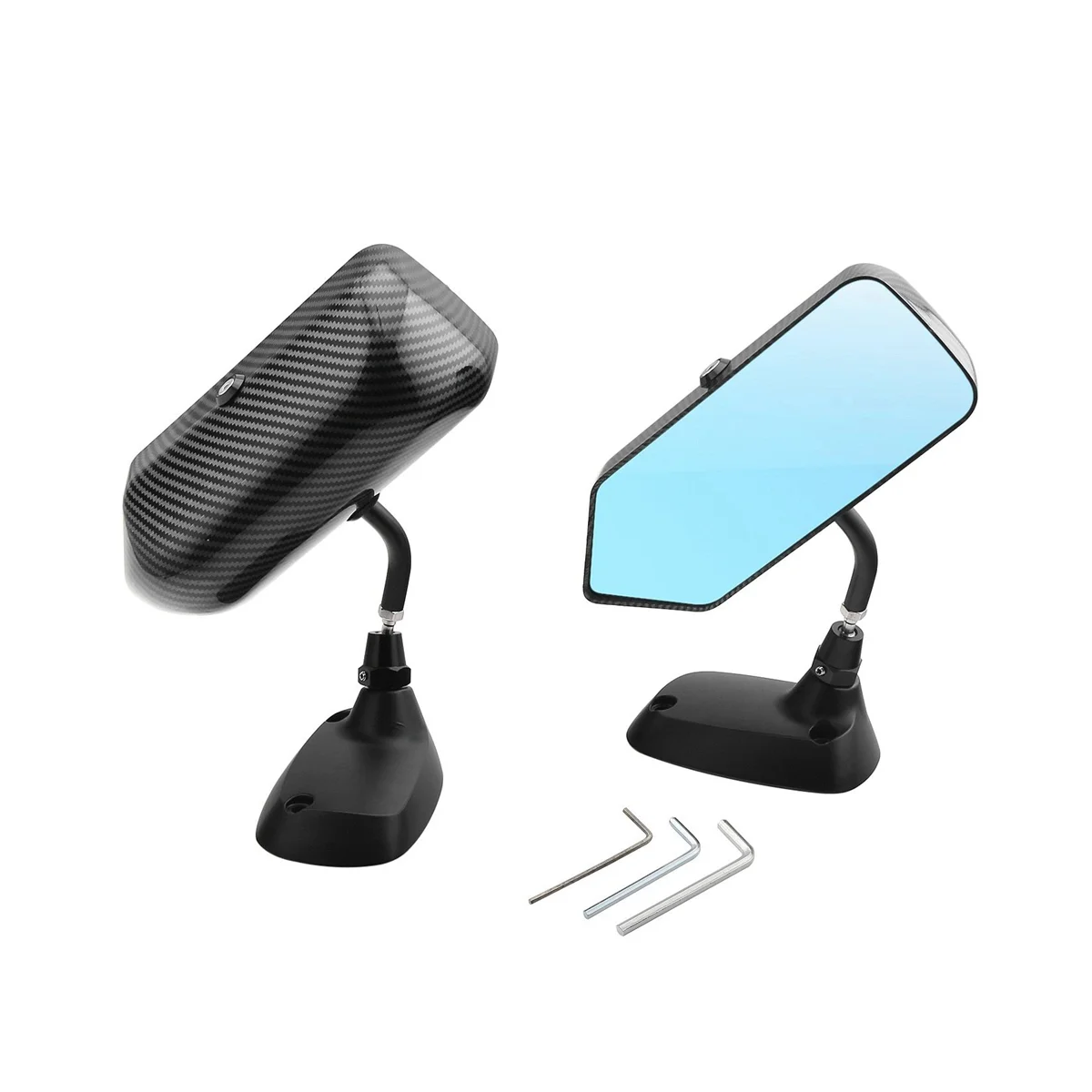 Car Universal Tuning Mirror F1 Aluminum Base Carbon Fiber Rearview Blue Mirror Tuning Mirror
Car Universal Tuning Mirror F1 Aluminum Base Carbon Fiber Rearview Blue Mirror Tuning Mirror