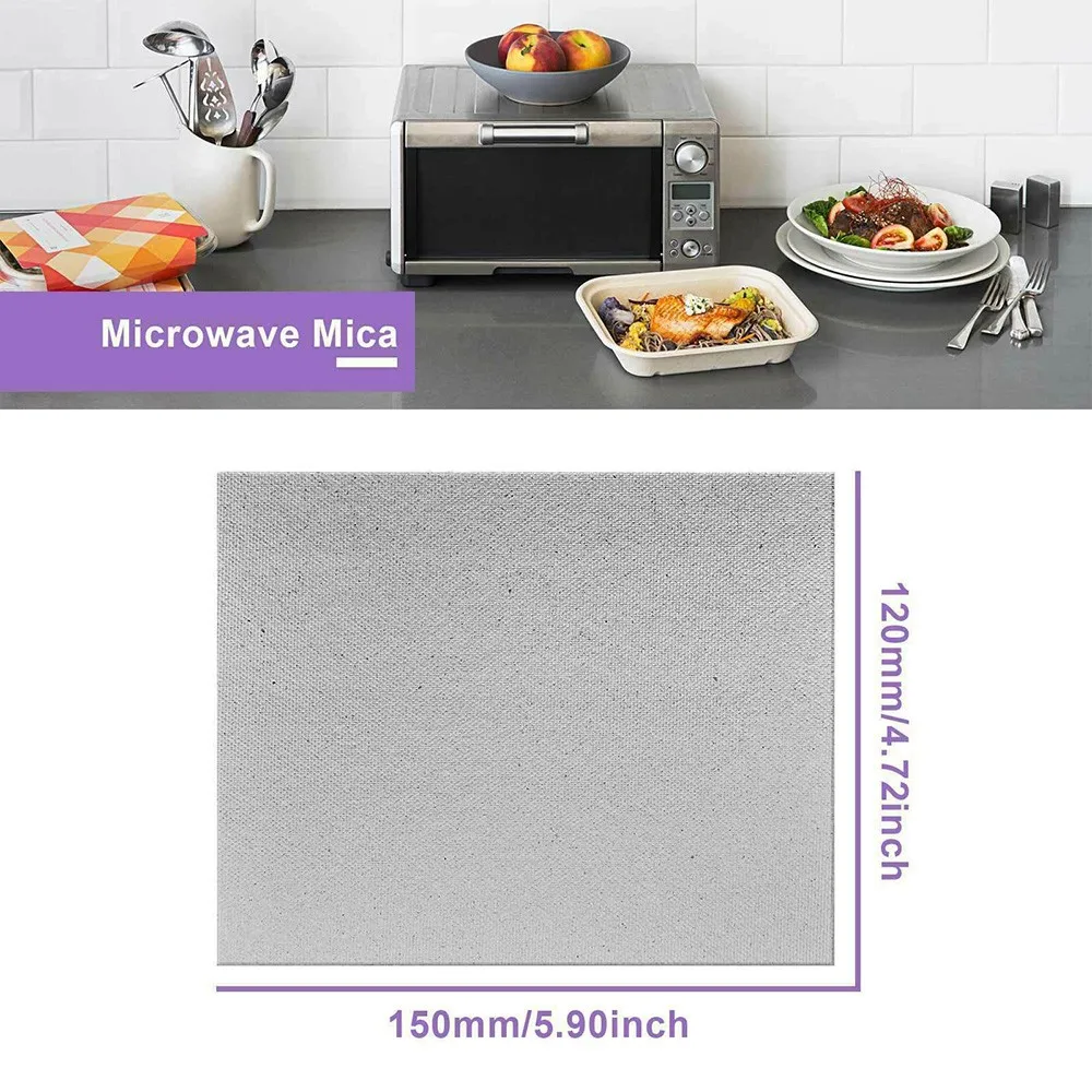 

Sheet Mica Plates Equipment Guide Mesh Microwave Oven Replacement White 1 Pack 12x15cm Accessories Cover Cut Size Household New