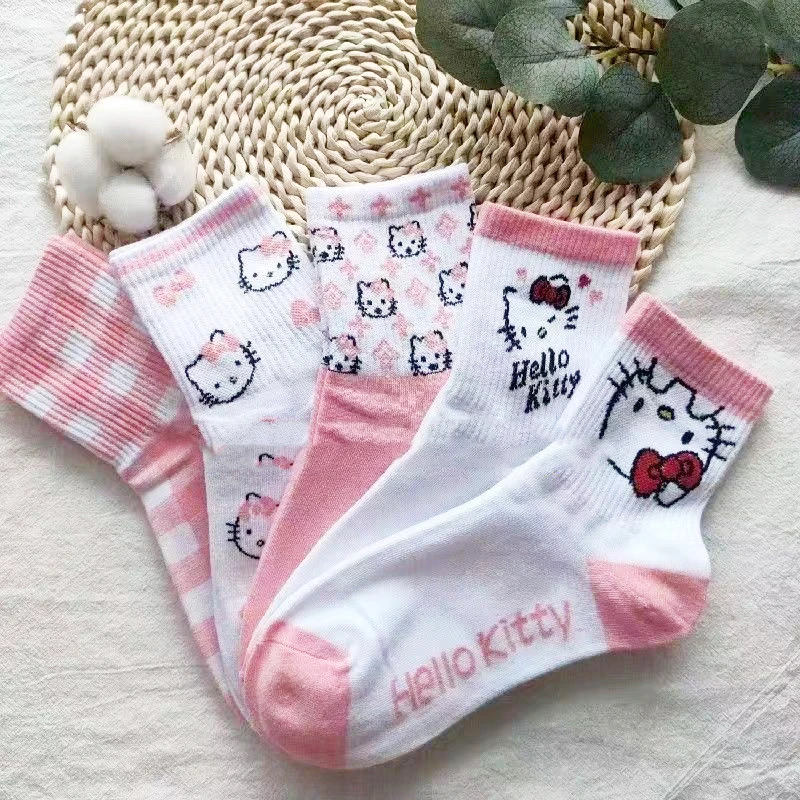 Kawaii Sanrio Midtube Socks Hellokitty Ins Style Pink All-Match Cute Cartoon Socks Cotton
Kawaii Sanrio Midtube Socks Hellokitty Ins Style Pink All-Match Cute Cartoon Socks Cotton