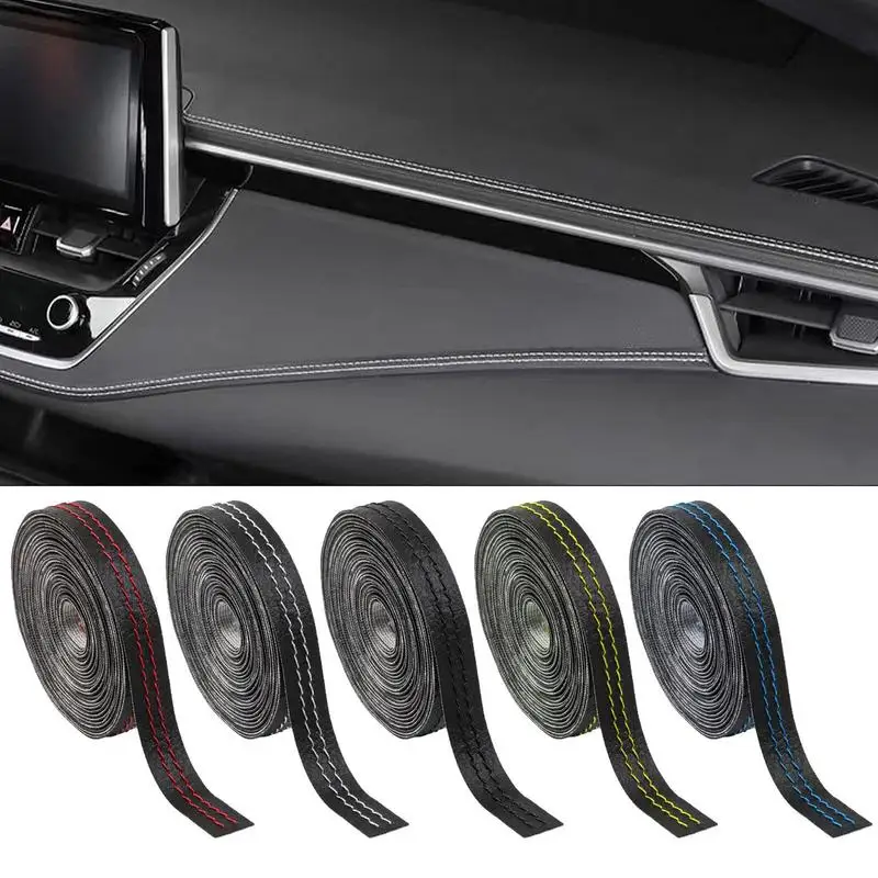 Car Interior Moulding Trim Self-adhesive Dashboard Leather Decorative Line Red Blue DIY Braid Strip Car Decoration 3/5/10M
Car Interior Moulding Trim Self-adhesive Dashboard Leather Decorative Line Red Blue DIY Braid Strip Car Decoration 3/5/10M
