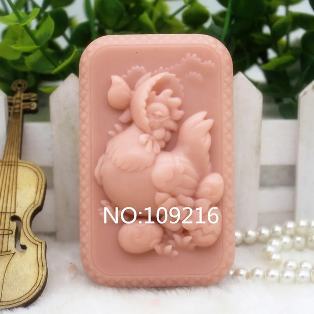 1 шт., силиконовая форма для мыла «курица с яйцами» (zx161) 
1 шт., силиконовая форма для мыла «курица с яйцами» (zx161)