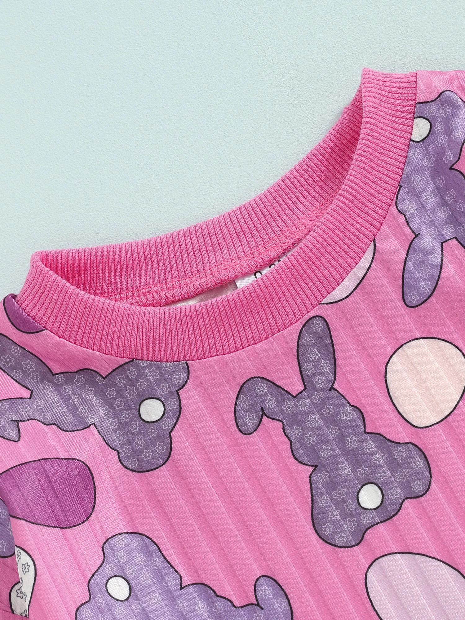 Baby Girls Romper Long Sleeve Crew Neck Rabbit Eggs Print Fall Bodysuit Easter Clothes 15 S1fd620960a034cdaba8e4894491ea8d9a