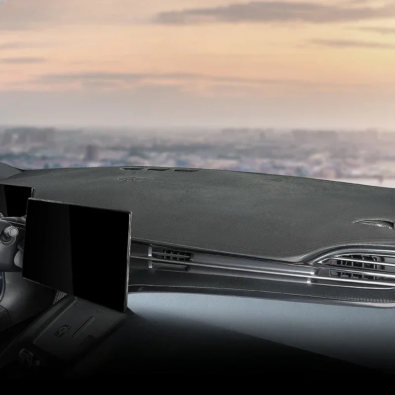 Чехол для приборной панели автомобиля BYD Seal EV 2022 2023, кожаный солнцезащитный козырек, защита от УФ-лучей, центральный коврик для приборной панели, защитная накладка, аксессуары LHD
Чехол для приборной панели автомобиля BYD Seal EV 2022 2023, кожаный солнцезащитный козырек, защита от УФ-лучей, центральный коврик для приборной панели, защитная накладка, аксессуары LHD