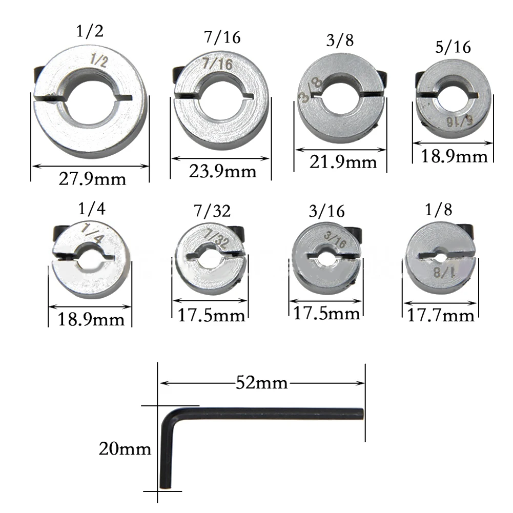 8pc Imperial Positioning Ring Open Type Optical Shaft Fixing Ring Shaft Sleeve Open Type Optical Shaft Fixing Ring Shaft Tool
8pc Imperial Positioning Ring Open Type Optical Shaft Fixing Ring Shaft Sleeve Open Type Optical Shaft Fixing Ring Shaft Tool