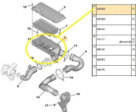 Нижняя коробка воздушного фильтра FIESTA-FUSION 1,4 TDCI 04-12 TOYOTA AYGO 1. 407735261
Нижняя коробка воздушного фильтра FIESTA-FUSION 1,4 TDCI 04-12 TOYOTA AYGO 1. 407735261