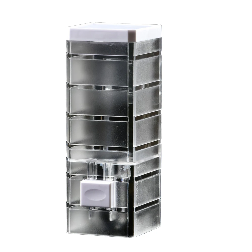 Innovative Wall mounted Soap Dispenser 250ml Transparent Capacity Manual Operation Perfect for Bathrooms and Home Use
Innovative Wall mounted Soap Dispenser 250ml Transparent Capacity Manual Operation Perfect for Bathrooms and Home Use