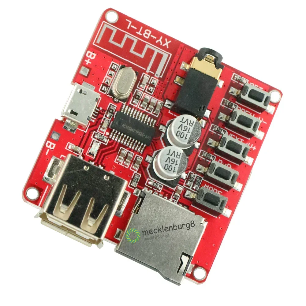 1X Bluetooth Audio Receiver board Bluetooth 4.1 mp3 lossless decoder board Wireless Stereo Music Module
1X Bluetooth Audio Receiver board Bluetooth 4.1 mp3 lossless decoder board Wireless Stereo Music Module