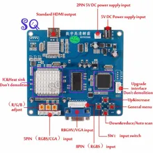 Newest CGA TO HDMI converter RGBS / CGA / EGA to HDMI converting Board PCB for HD LCD monitor arcade game cabinet machine
Newest CGA TO HDMI converter RGBS / CGA / EGA to HDMI converting Board PCB for HD LCD monitor arcade game cabinet machine