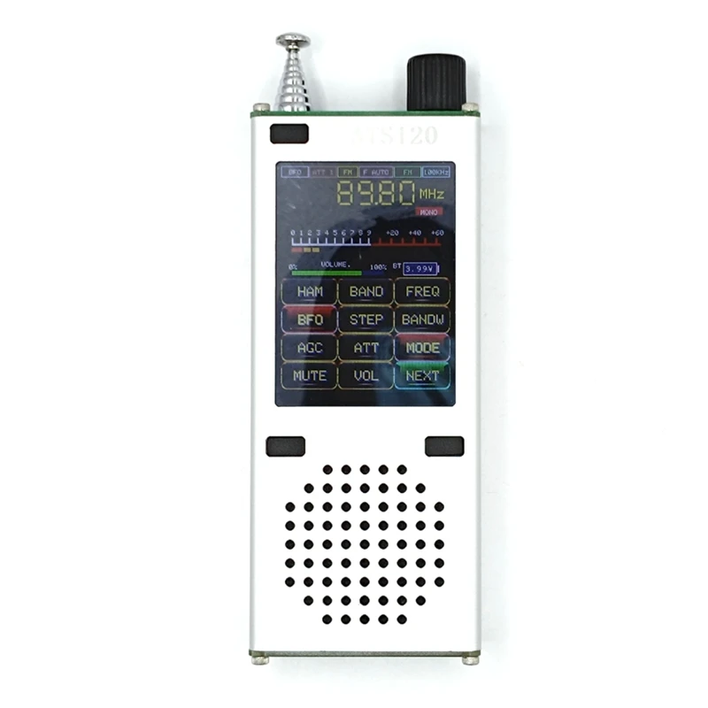 Портативный беспроводной приемник ATS120 SI4732 ESP32 Bluetooth SSB FM RDS 64-108 МГц AM LSB USB + сенсорный ЖК-дисплей 2,4 дюйма
Портативный беспроводной приемник ATS120 SI4732 ESP32 Bluetooth SSB FM RDS 64-108 МГц AM LSB USB + сенсорный ЖК-дисплей 2,4 дюйма