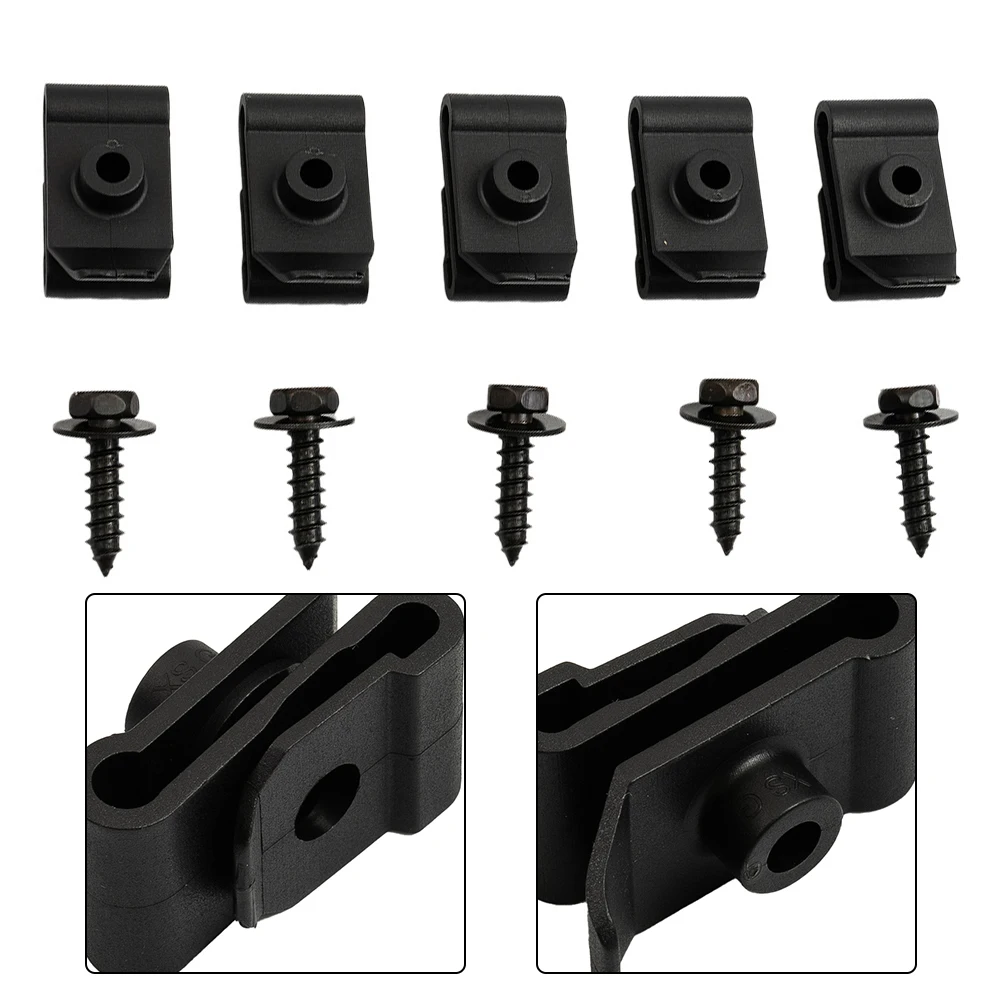 5x Chassis Engine Guard Nut Screw Washers U-shape Clip For Toyota Car Lining Wheel Arch Mudguard Trim Clip Cross Head Screw
5x Chassis Engine Guard Nut Screw Washers U-shape Clip For Toyota Car Lining Wheel Arch Mudguard Trim Clip Cross Head Screw