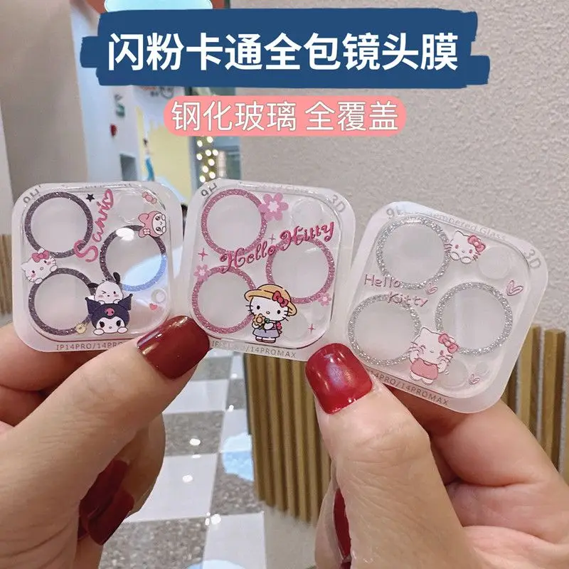 Kawaii Sanrio Hello Kitty Kuromi My Melody New Iphone Lens Film Anti-Scratch Tempered Glass Film Suitable for Iphone13-14Promax
Kawaii Sanrio Hello Kitty Kuromi My Melody New Iphone Lens Film Anti-Scratch Tempered Glass Film Suitable for Iphone13-14Promax