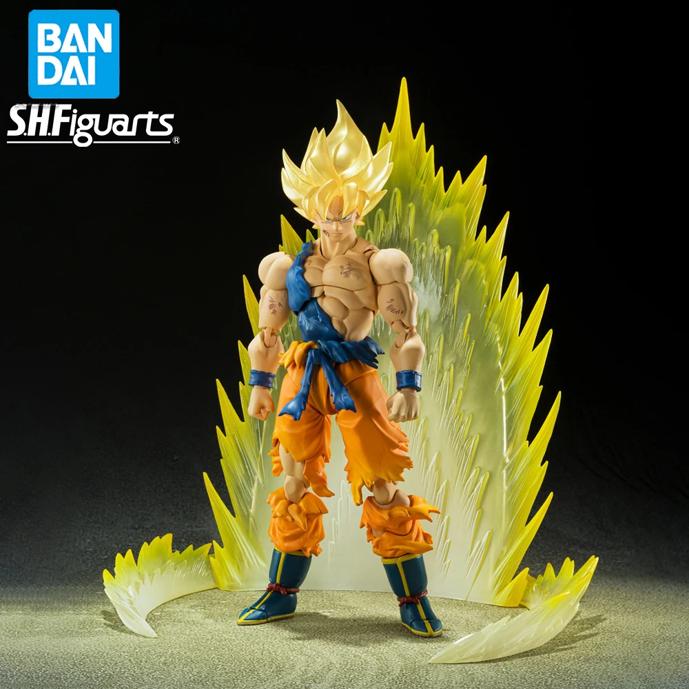 

In Stock Original Bandai SHFiguarts Exclusive Edition Dragon Ball Z Super Saiyan Son Goku Figure Anime Genuine Action Model Toy