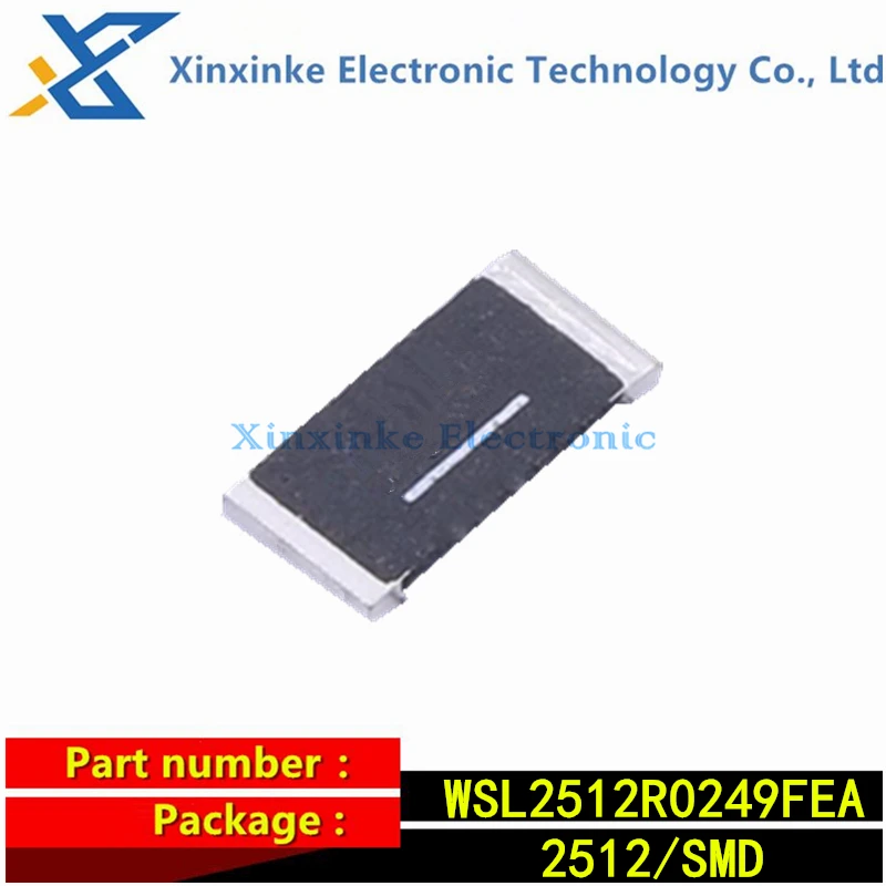 10PCS WSL2512R0249FEA R0249 24.9MR Current Sense Resistors - SMD 1watt .0249ohms 1% 2512 24.9 mOhms Original New
10PCS WSL2512R0249FEA R0249 24.9MR Current Sense Resistors - SMD 1watt .0249ohms 1% 2512 24.9 mOhms Original New