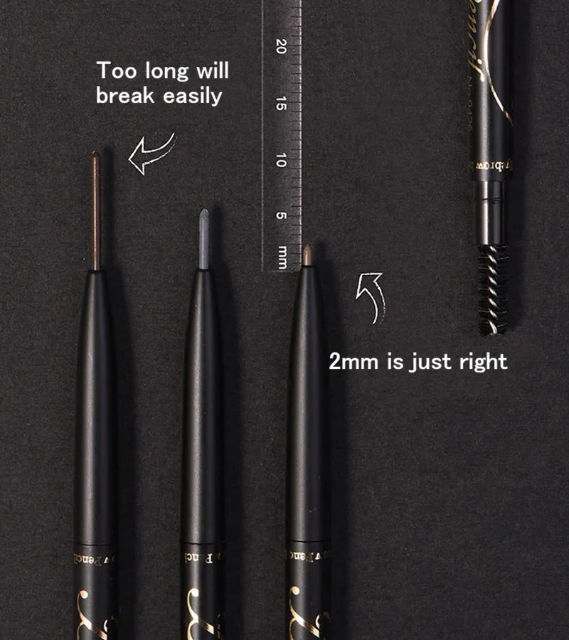 KCKC COLOR Eyebrow Pencil Brow Enhancer Pen Double Fine Head and Brush Long Lasting Eye Brow Definer Cosmetics Easy to Wear 18 S1fe4944055694a06b7c632183324dbd2h