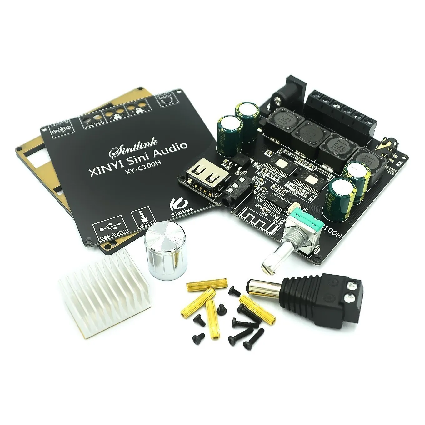 Xinyi Sini Audio 100W HiFi Level Stereo For Bluetooth Digital Amplifier Board Module TPA3116
Xinyi Sini Audio 100W HiFi Level Stereo For Bluetooth Digital Amplifier Board Module TPA3116