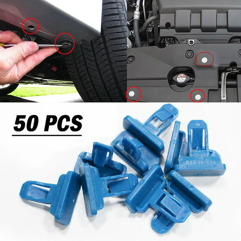 

New Useful Durable High Quality Rivet Fasteners Parts Pin Push Nylon Accessory Car Clip Plastic 50pcs Moulding