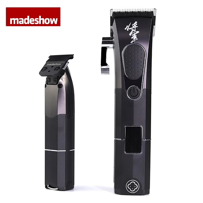 MADESHOW Professional Hair Clippers for Men,Professional Barber Clippers and Trimmer Set, Mens Cordless Hair Clippers for Barber
MADESHOW Professional Hair Clippers for Men,Professional Barber Clippers and Trimmer Set, Mens Cordless Hair Clippers for Barber