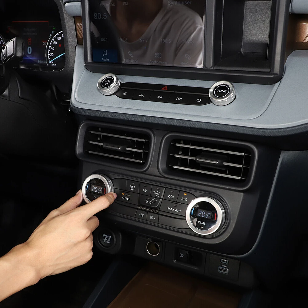 5pcs Auto Car Styling Air Conditioning Heat Control Switch Knob AC Knob For Ford Maverick 2022 Audio Volume Switch Accessories
5pcs Auto Car Styling Air Conditioning Heat Control Switch Knob AC Knob For Ford Maverick 2022 Audio Volume Switch Accessories