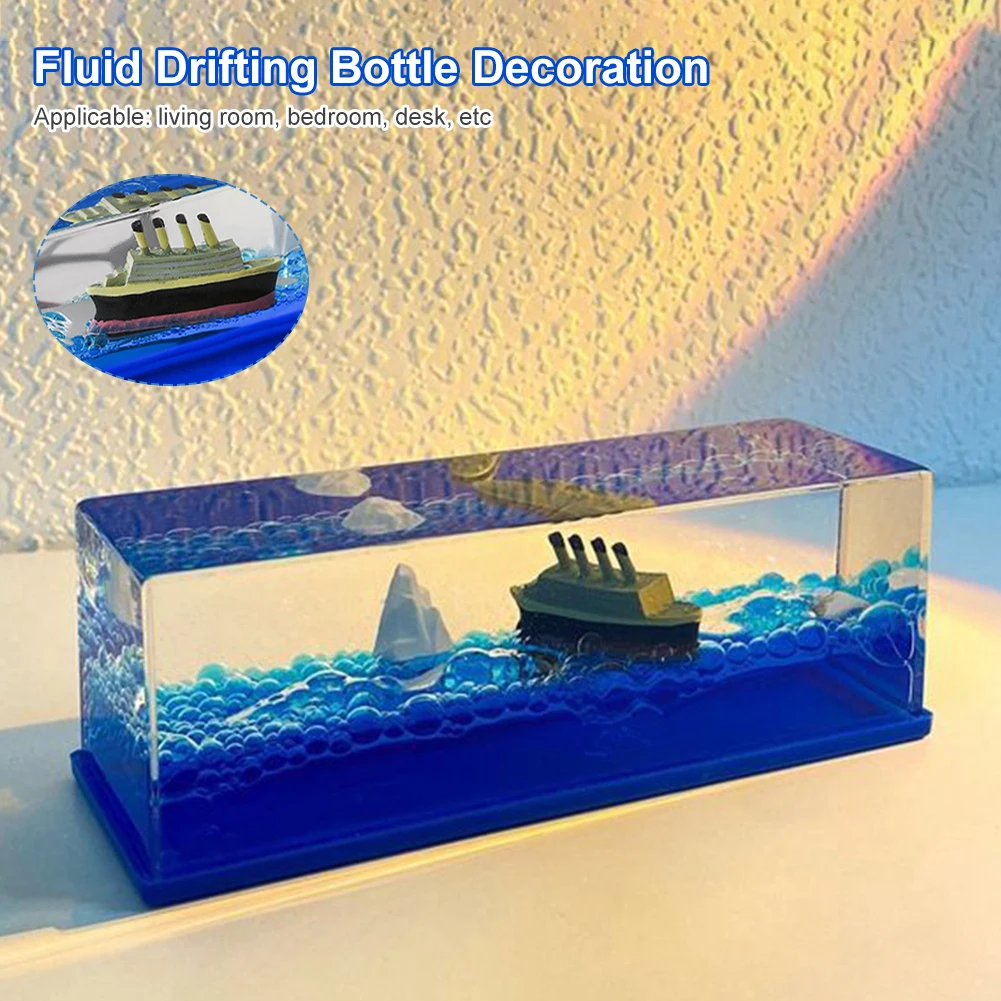 Cruise Ship Decoration Acrylic Fluid Drift Bottle Hourglass Living Room Ornament Boat Sea Desk Ornament Home Decor Toy Gift Boy
Cruise Ship Decoration Acrylic Fluid Drift Bottle Hourglass Living Room Ornament Boat Sea Desk Ornament Home Decor Toy Gift Boy