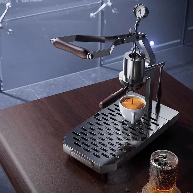 Hand-pressed coffee machine for home, small commercial espresso machine, 1-16Bar lever coffee machine
Hand-pressed coffee machine for home, small commercial espresso machine, 1-16Bar lever coffee machine
