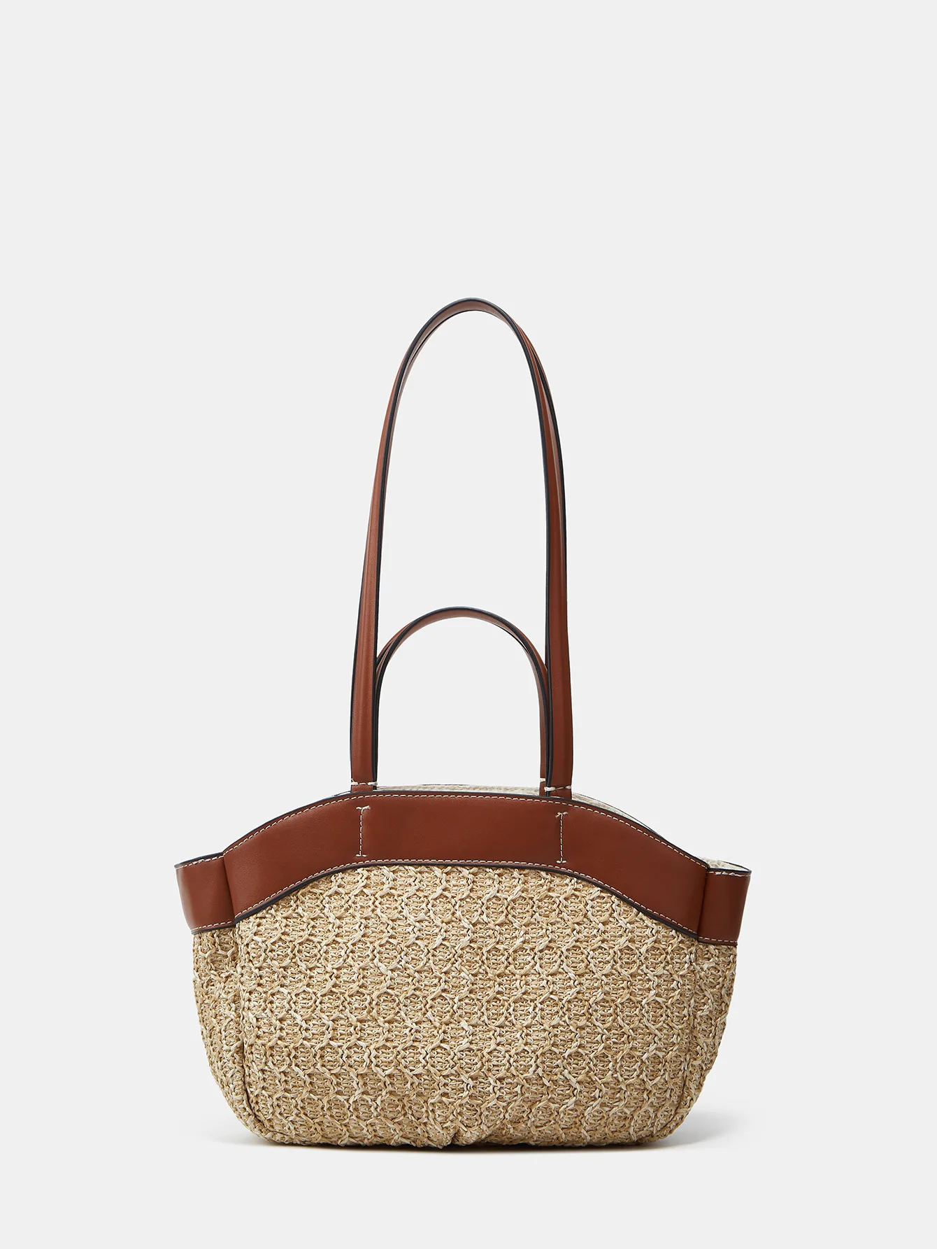 Woven Straw Bucket Tote - Large Summer Shopper 12 S1fea003f6ce54f42ba6625fb49446c47d