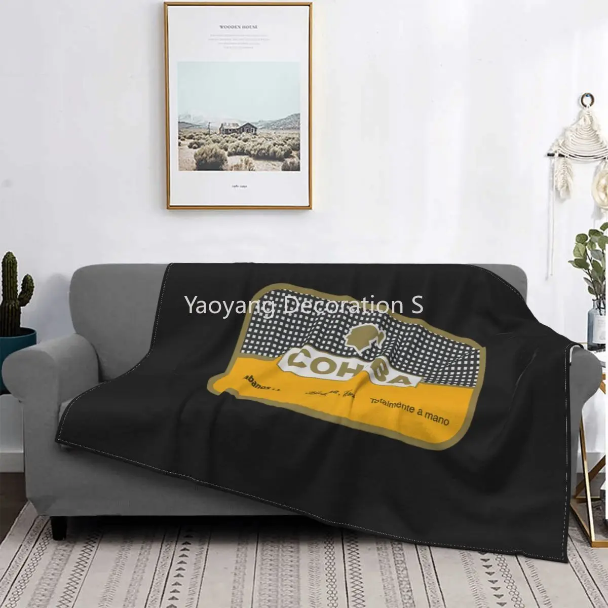 Cohiba Cuban Cigar Smoker Blanket Fluffy Raschel Four Seasons Bedding Travel Family Expenses
Cohiba Cuban Cigar Smoker Blanket Fluffy Raschel Four Seasons Bedding Travel Family Expenses