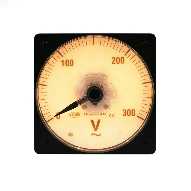 Hot Selling Good Quality Marine meter LS-110 AC300V backlighting analog ac panel voltmeter
Hot Selling Good Quality Marine meter LS-110 AC300V backlighting analog ac panel voltmeter