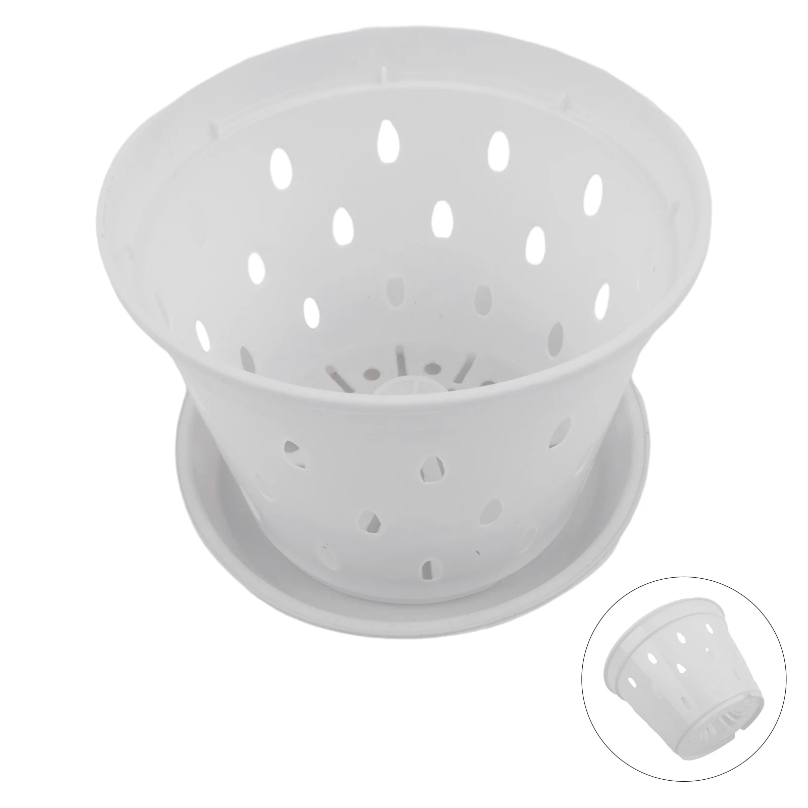 1/5 PCS Flower Pots 5.5inch Plastic Orchid Pots With Holes And Saucers Slotted Bonsai Pot Mini Pot Glass Plants
1/5 PCS Flower Pots 5.5inch Plastic Orchid Pots With Holes And Saucers Slotted Bonsai Pot Mini Pot Glass Plants