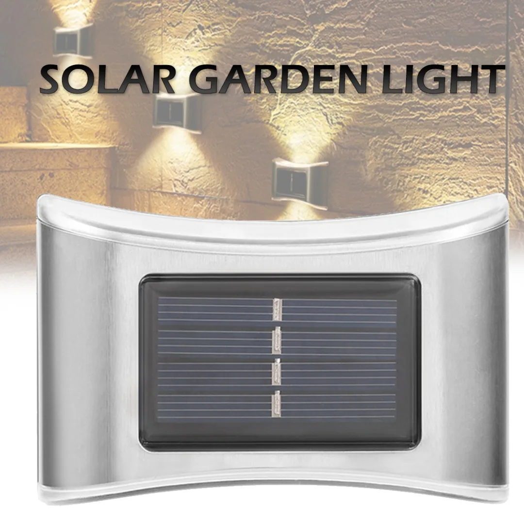1pc Solar Wall LED Light Waterproof Up and Down Garden Lamps 120 Degrees Lighting Angle 3 Color Lamp For Bedroom Living Room 
1pc Solar Wall LED Light Waterproof Up and Down Garden Lamps 120 Degrees Lighting Angle 3 Color Lamp For Bedroom Living Room