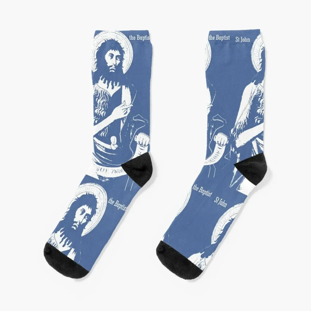 

St John the Baptist Socks christmas stocking hiphop japanese fashion Designer Man Socks Women's