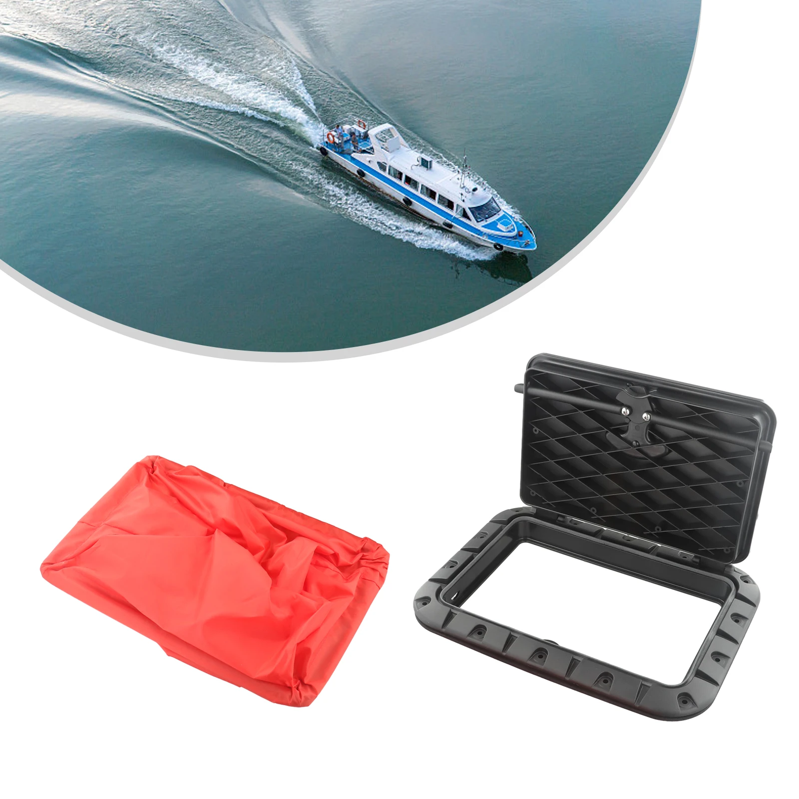 Marine Deck Square Hatch Adapter Assembly Boat Handle Tool +Waterproof Bag Accessory Kayak Plastic Plate Pull Out
Marine Deck Square Hatch Adapter Assembly Boat Handle Tool +Waterproof Bag Accessory Kayak Plastic Plate Pull Out