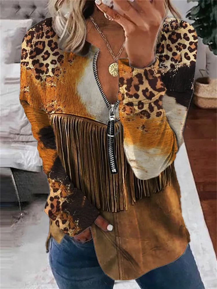 Retro Multi Color Print Pullover Sweatshirts 2023 Autumn New Print Long Sleeve Half Open Zipper Hoodies For Women
Retro Multi Color Print Pullover Sweatshirts 2023 Autumn New Print Long Sleeve Half Open Zipper Hoodies For Women