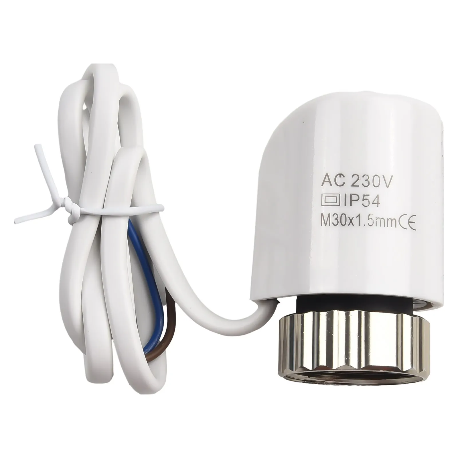 1pcs Electric Heating Actuator AC230V Floor Heating Radiator Valve Electric Heating Actuator Floor Heating Actuator M30x1.5mm
1pcs Electric Heating Actuator AC230V Floor Heating Radiator Valve Electric Heating Actuator Floor Heating Actuator M30x1.5mm